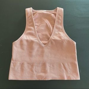 Athleta Aurora Crop Rib Tank